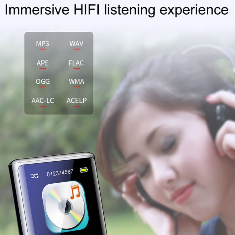 M27 1,8 Zoll Bluetooth MP3/MP4 Musikplayer E-Book Rekorder, 4GB, 8GB, 16GB, 32GB
