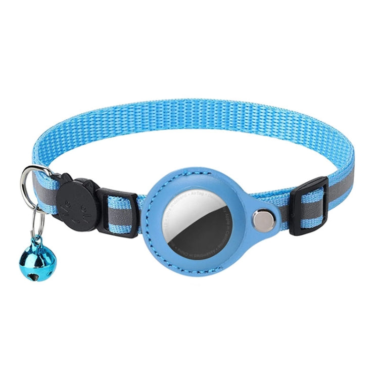 Für AirTag 2. Gen / AirTag 1. Gen Haustier Anti-Verlust Locator Halsband Schutz Katzen Reflektierende Glocke Halsbänder