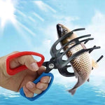 Fischkontrollgerät Fischfangzange Angelklemme, 2-Klaue, 3-Klaue