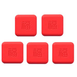 5er-Pack Türklinken-Dämpfer, geräuschlos, Antikollisionspolster für Wohnzimmer und Schlafzimmer, Türschließkissen aus Silikon, Schutzpolster