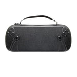 Hartschalenkoffer für Sony PlayStation Portal, tragbare Aufbewahrungstasche, PU-Kreuzgewebe, Oxford-Gewebe 1680D