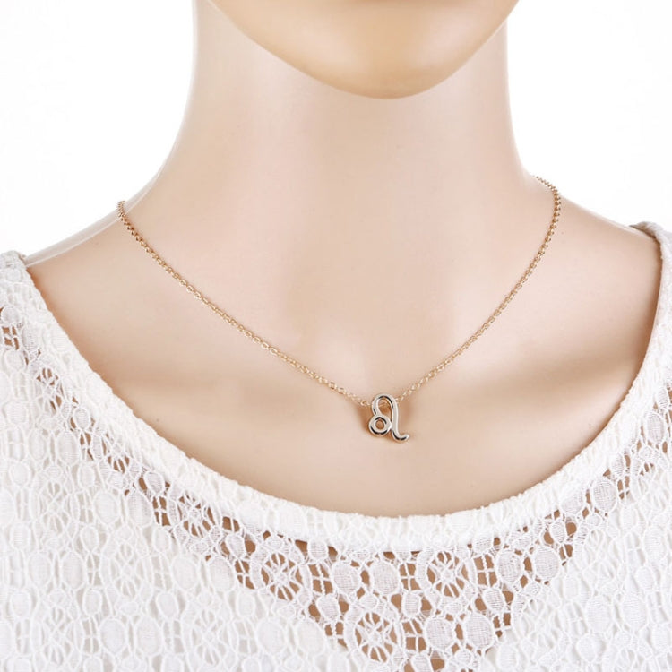 Tierkreiszeichen Halskette Vergoldete Legierung Kurze Kette Schmuck, Widder Gold, Krebs Gold, Waage Gold, Jungfrau Gold, Löwe Gold, Wassermann Gold, Fische Gold, Stier Gold, Steinbock Gold, Schütze Gold, Skorpion Gold, Zwillinge Gold