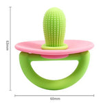 Silikon Kaktus Beißring Baby Anti-Zahnung Stäbchen Spielzeug