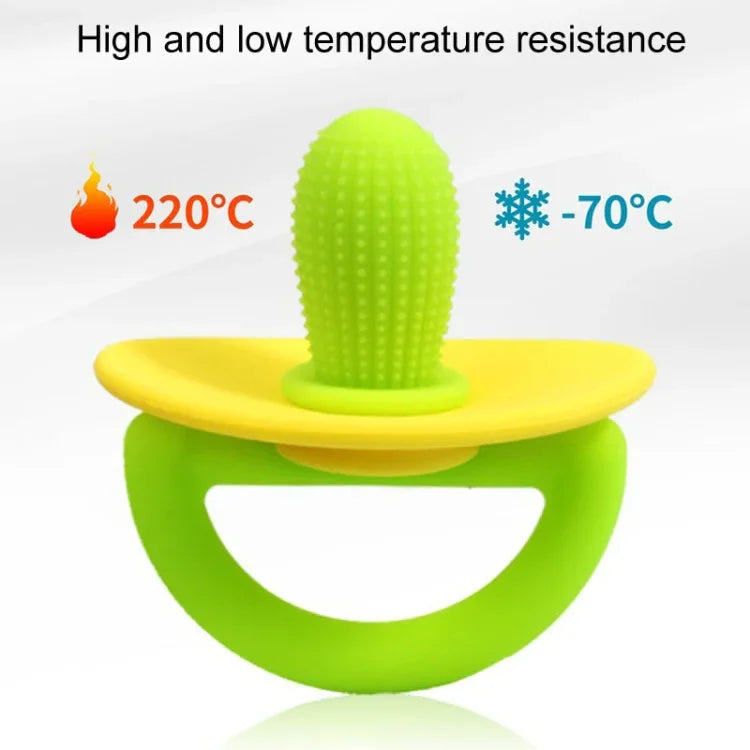 Silikon Kaktus Beißring Baby Anti-Zahnung Stäbchen Spielzeug