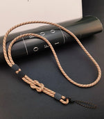 Doppelverwendung abnehmbarer verstellbarer Handy-Lanyard Anti-Verlust Handgelenkschlaufe, Hellbraun, Schwarz und Blau, Rosa