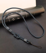 Doppelverwendung abnehmbarer verstellbarer Handy-Lanyard Anti-Verlust Handgelenkschlaufe, Hellbraun, Schwarz und Blau, Rosa