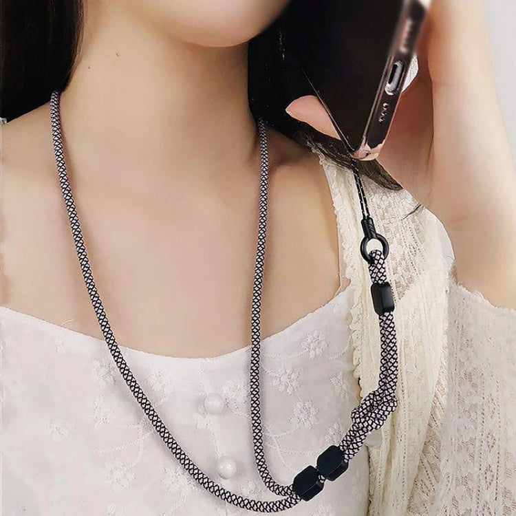 Doppelverwendung abnehmbarer verstellbarer Handy-Lanyard Anti-Verlust Handgelenkschlaufe, Hellbraun, Schwarz und Blau, Rosa