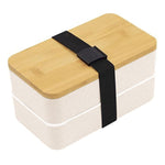 1200ml Portable Lunchbox mit Fächern, isoliert, doppelwandig, mikrowellengeeignet, Kunststoff-Lebensmittelbehälter, ohne Isoliertasche Schwarz, ohne Isoliertasche Weiß, mit Isoliertasche Schwarz, mit Isoliertasche Weiß