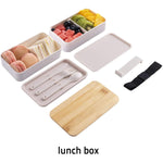 1200ml Portable Lunchbox mit Fächern, isoliert, doppelwandig, mikrowellengeeignet, Kunststoff-Lebensmittelbehälter, ohne Isoliertasche Schwarz, ohne Isoliertasche Weiß, mit Isoliertasche Schwarz, mit Isoliertasche Weiß