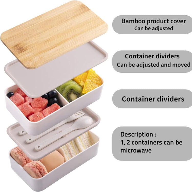 1200ml Portable Lunchbox mit Fächern, isoliert, doppelwandig, mikrowellengeeignet, Kunststoff-Lebensmittelbehälter, ohne Isoliertasche Schwarz, ohne Isoliertasche Weiß, mit Isoliertasche Schwarz, mit Isoliertasche Weiß