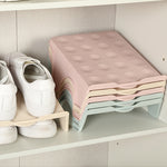 Haushalt Aufbewahrung Schuhe Rack Doppelt Schuhe Ablage Kunststoff Einteilig Einfach Schuhe Organizer