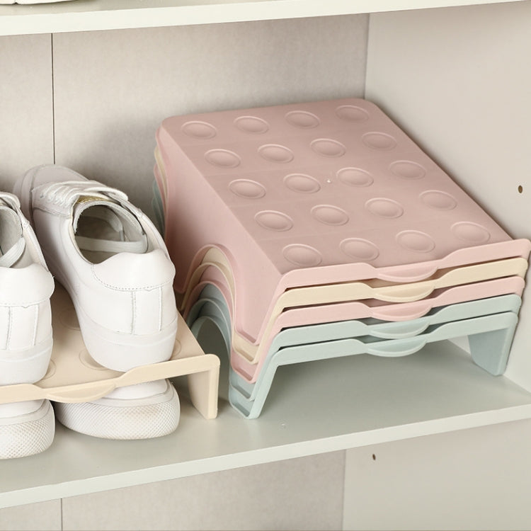 Haushalt Aufbewahrung Schuhe Rack Doppelt Schuhe Ablage Kunststoff Einteilig Einfach Schuhe Organizer