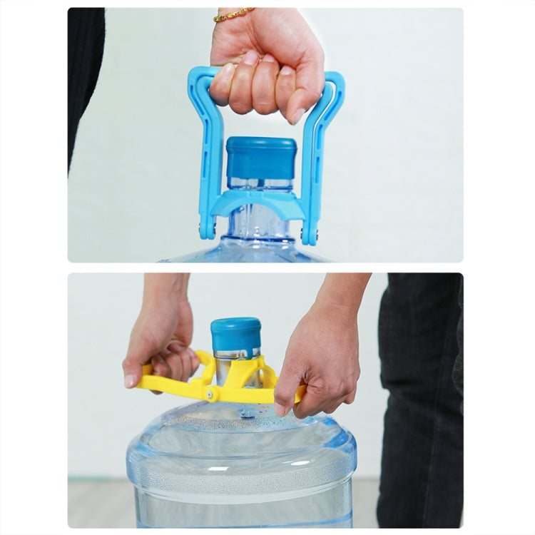 Verdickter Reinwasser-Eimer Wasserheber Arbeitssparende Wasserhebehilfe, Gelb, Blau