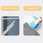 5 Stück/Packung Edelstahl Flachclip mit Haken Kratzfest Wäscheklammer zum Trocknen