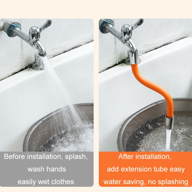 Wasserhahn Spritzwassergeschützte Universelle Biegbare Verlängerungsrohr, 20cm, 30cm, 50cm