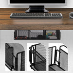 Under Desk Drawer Storage Organizer Desk Hidden Tray for Office Home, Hidden Tray
