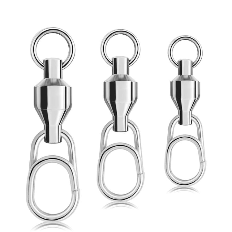 5 Stück / Pack PROBEROS DAC006 Köder 8-Typ Ringe Verbinder Hochgeschwindigkeitslager Wirbel Ovalstift Angelzubehör, 22mm, 23mm, 25mm, 30mm, 35mm