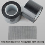 5cm x 5m Türvorhang Moskitonetz Fenstergitter Anti-Mücken-Reparaturzuschuss, 5cm x 5m