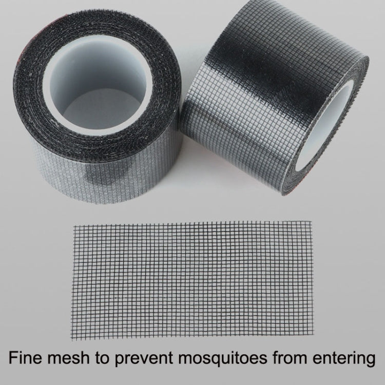 5cm x 5m Türvorhang Moskitonetz Fenstergitter Anti-Mücken-Reparaturzuschuss, 5cm x 5m
