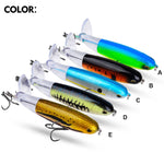 PROBEROS DW601 360 Grad Drehbarer Propellerköder Topwater Festgebundener Trecker Schwimmender Kunstfischköder, 10,5cm/13,5g, 11,5cm/16,5g, 14,5cm/32,5g