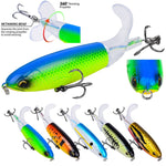 PROBEROS DW601 360 Grad Drehbarer Propellerköder Topwater Festgebundener Trecker Schwimmender Kunstfischköder, 10,5cm/13,5g, 11,5cm/16,5g, 14,5cm/32,5g