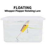 PROBEROS DW601 360 Grad Drehbarer Propellerköder Topwater Festgebundener Trecker Schwimmender Kunstfischköder, 10,5cm/13,5g, 11,5cm/16,5g, 14,5cm/32,5g