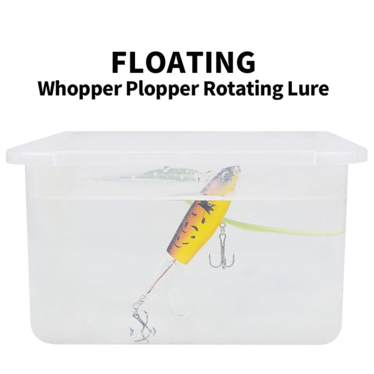 PROBEROS DW601 360 Grad Drehbarer Propellerköder Topwater Festgebundener Trecker Schwimmender Kunstfischköder, 10,5cm/13,5g, 11,5cm/16,5g, 14,5cm/32,5g