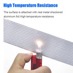 1,2 mm dickes Butyl-Dichtband selbstklebend Aluminiumfolienband, 5 cm x 5 m, 10 cm x 5 m, 15 cm x 5 m, 20 cm x 5 m, 5 cm x 10 m, 10 cm x 10 m