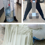 1,2 mm dickes Butyl-Dichtband selbstklebend Aluminiumfolienband, 5 cm x 5 m, 10 cm x 5 m, 15 cm x 5 m, 20 cm x 5 m, 5 cm x 10 m, 10 cm x 10 m