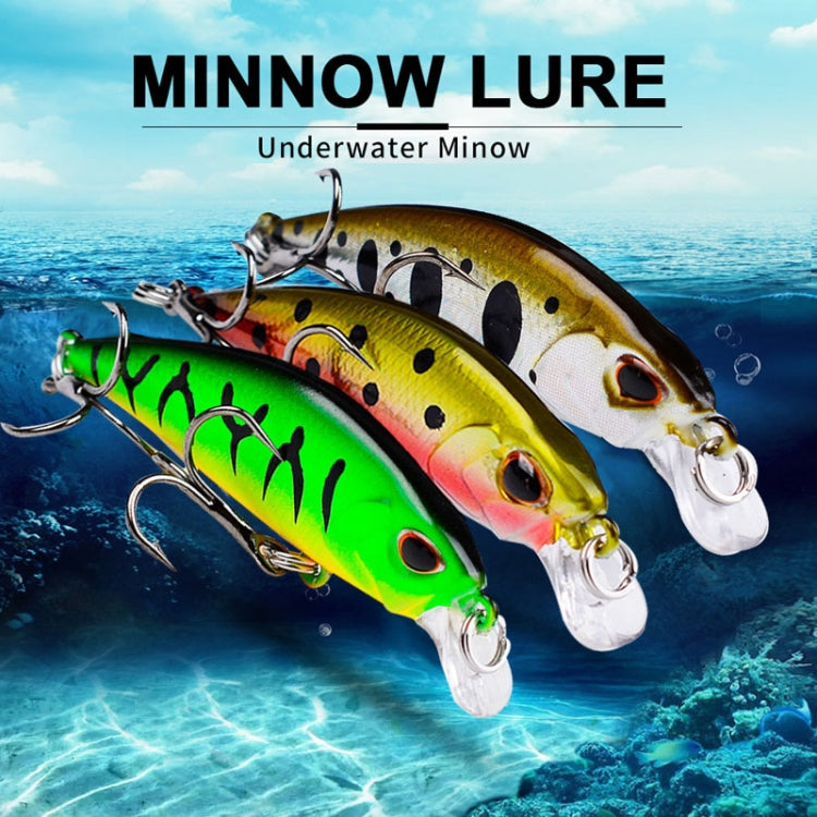 5,3cm 4,6g Sinkender Minnow Köder Langwurf Bionischer Kunststoff Hartköder Angelgerät, PROBEROS DW577 8003 Haken, PROBEROS DW578 Normaler Haken