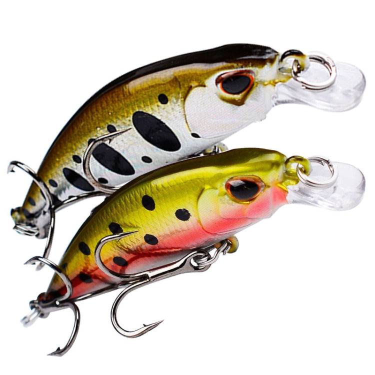 5,3cm 4,6g Sinkender Minnow Köder Langwurf Bionischer Kunststoff Hartköder Angelgerät, PROBEROS DW577 8003 Haken, PROBEROS DW578 Normaler Haken