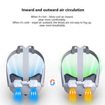 Für Meta Quest 3 Luftzirkulation Wärmeableitung Ersatzmaske mit Ventilator Anti-Beschlag VR Masken Zubehör, mit Ventilator