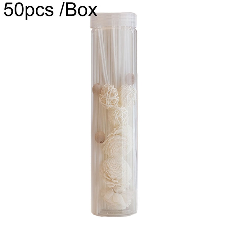 Rattan Aromatherapie-Stick, Blumenwasser-Diffusor, Hotel-Geruchsneutralisierender Diffusor-Stick, 100 Stück/Box 3mmx20cm, 100 Stück/Box 3mmx25cm, 100 Stück/Box 3mmx30cm, 50 Stück/Box 3mmx20cm, 50 Stück/Box 3mmx25cm, 50 Stück/Box 3mmx30cm