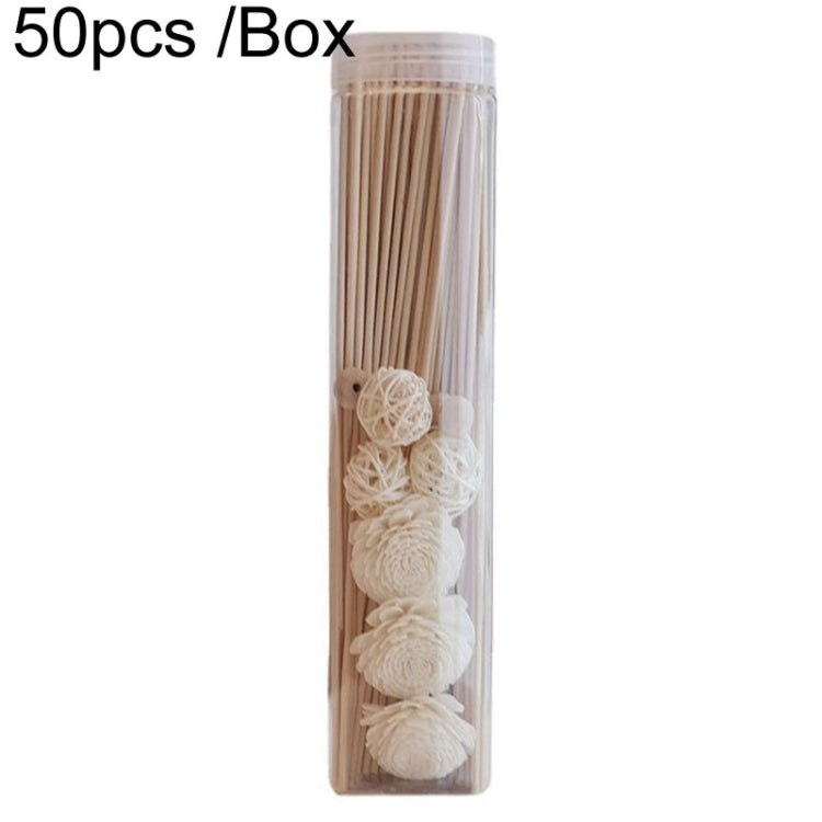 Rattan Aromatherapie-Stick, Blumenwasser-Diffusor, Hotel-Geruchsneutralisierender Diffusor-Stick, 100 Stück/Box 3mmx20cm, 100 Stück/Box 3mmx25cm, 100 Stück/Box 3mmx30cm, 50 Stück/Box 3mmx20cm, 50 Stück/Box 3mmx25cm, 50 Stück/Box 3mmx30cm