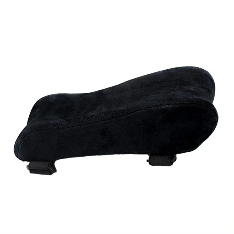 Geschwungene dreidimensionale Memory Foam Bürostuhl-Armlehnenauflage, Schwarz, Gelraster, Raster, Graues Raster, Grau