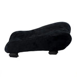 Geschwungene dreidimensionale Memory Foam Bürostuhl-Armlehnenauflage, Schwarz, Gelraster, Raster, Graues Raster, Grau