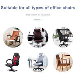 Geschwungene dreidimensionale Memory Foam Bürostuhl-Armlehnenauflage, Schwarz, Gelraster, Raster, Graues Raster, Grau