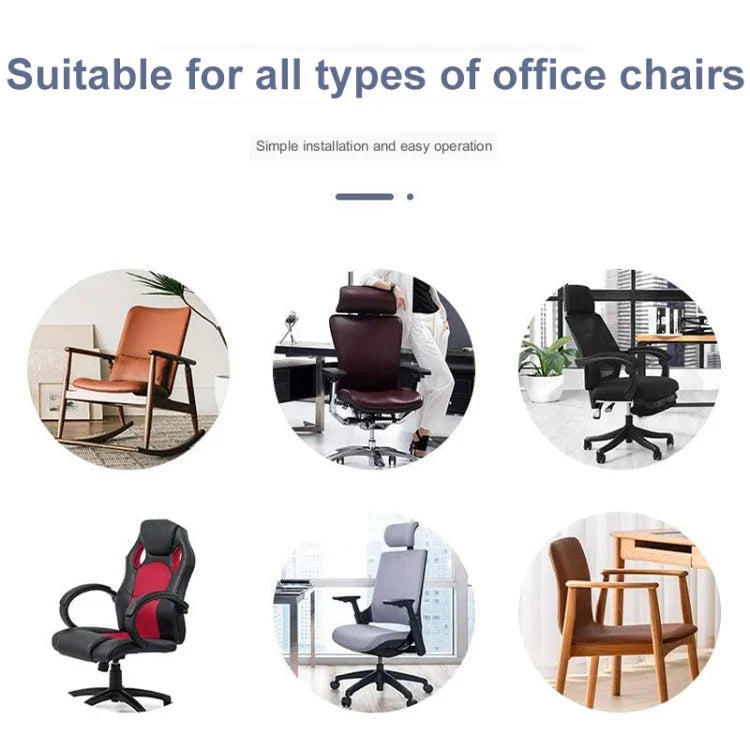 Geschwungene dreidimensionale Memory Foam Bürostuhl-Armlehnenauflage, Schwarz, Gelraster, Raster, Graues Raster, Grau