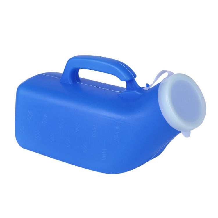 Haushalts-Herrenurinal 1200ml Kunststoff-Nachttopf mit Deckel und glattem Mund Urinal