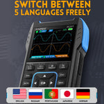 FNIRSI 3-in-1 Handheld Digitaloszilloskop Dual-Kanal Multimeter, 2C23T Standard, 2C23T Upgrade