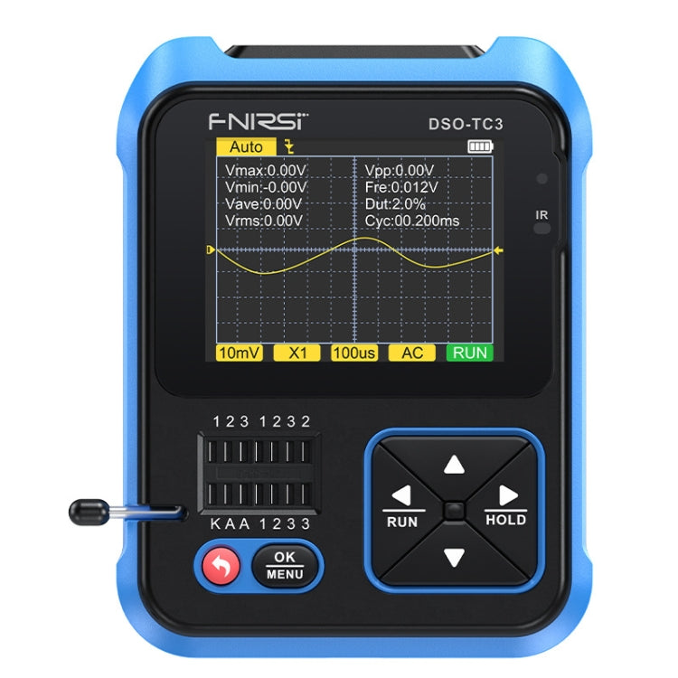 FNIRSI 3-in-1 Handheld Digitaloszilloskop LCR Transistortester, DSO-TC3 Standard, DSO-TC3 Upgrade