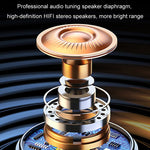Motorradhelm Bluetooth 5.0 Stereo Musik Fahrradkopfhörer, V10