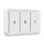 Zigbee Tuya Smart 3-Tasten Situations-Drahtlos-Smart-Schalter, YSB33