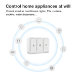 Zigbee Tuya Smart 3-Tasten Situations-Drahtlos-Smart-Schalter, YSB33