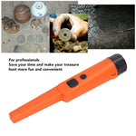 Mini wasserdichter Handheld Metall Positionsstab-Detektor, Orange, Schwarz