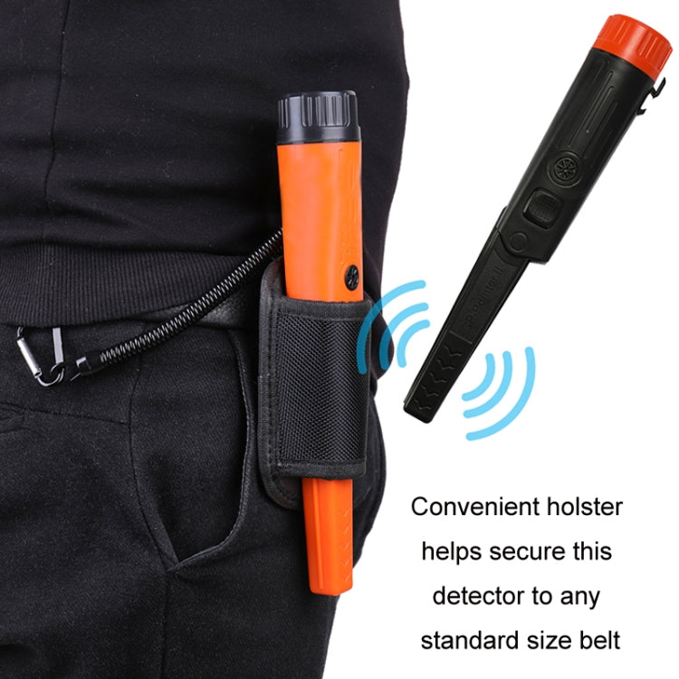 Mini wasserdichter Handheld Metall Positionsstab-Detektor, Orange, Schwarz