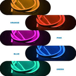 LIXINCORDA 2m 5V USB-Touch-Control-LED-Lichtleiste flexible Neon-Silikon-Soft-Leiste, USB-Touch-Control (Rosa), USB-Touch-Control (Warmweiß), USB-Touch-Control (Blau)