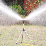 Tripod + Mag Sprinkler Automatic Rotating Garden Irrigation Sprinkler