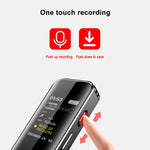 G1 0,96-Zoll IPS Farbdisplay HD Smart Mini Geräuschreduzierungs-Timer-Diktiergerät, 8GB, 16GB, 32GB