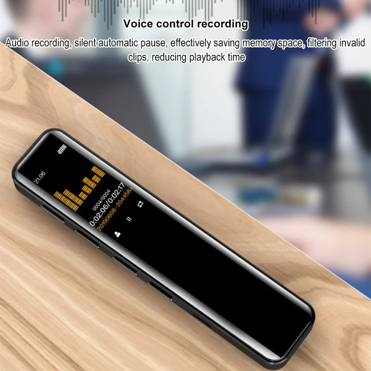 G1 0,96-Zoll IPS Farbdisplay HD Smart Mini Geräuschreduzierungs-Timer-Diktiergerät, 8GB, 16GB, 32GB